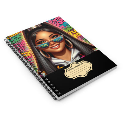 Back to School Affirmations Spiral Notebook - Ruled Line #57