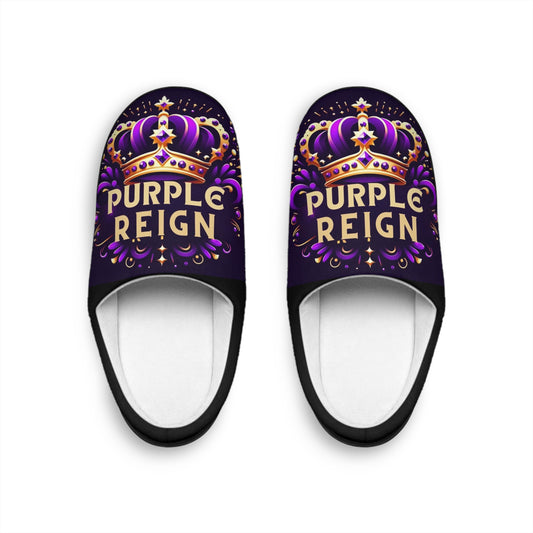 Purple Reign Men's Indoor Slippers #PR9