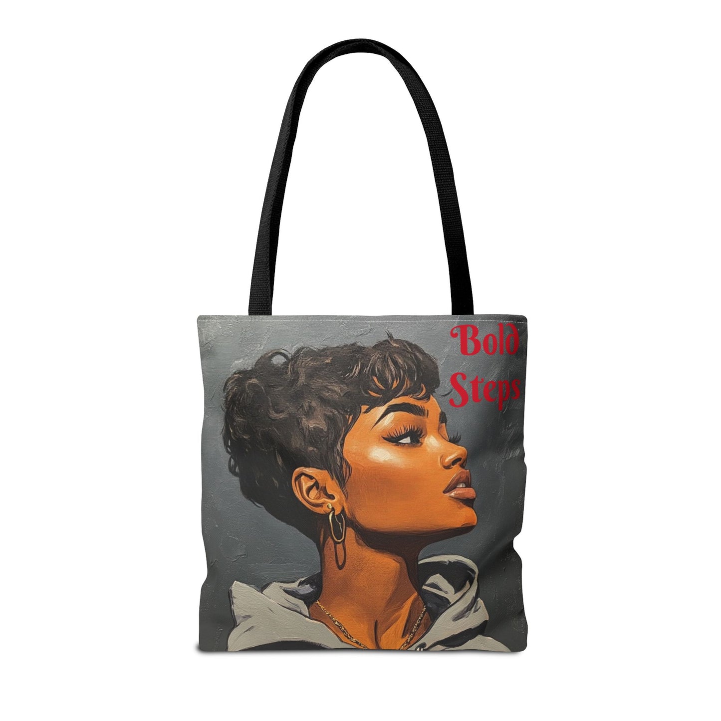 Bold Steps Tote Bag (AOP) #T11