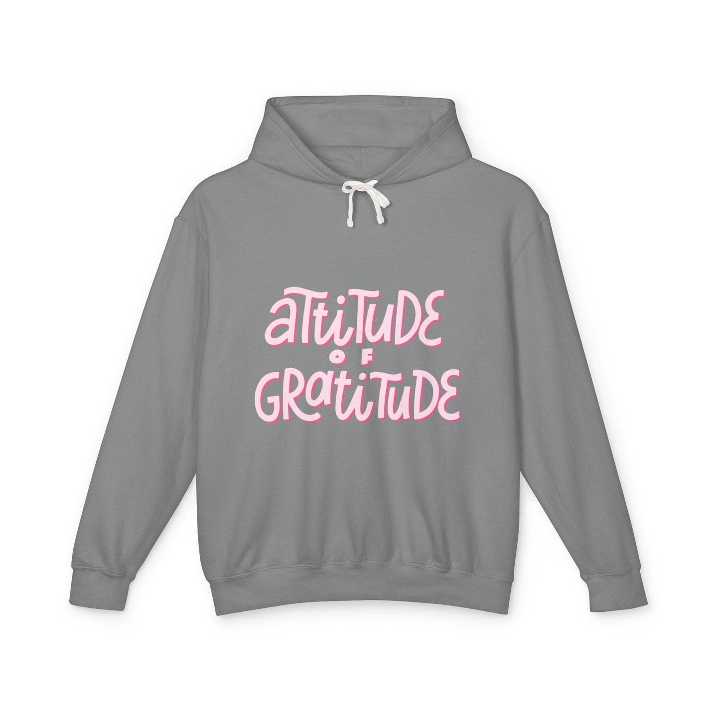 Affirmations Unisex Lightweight Hooded Sweatshirt #AU5