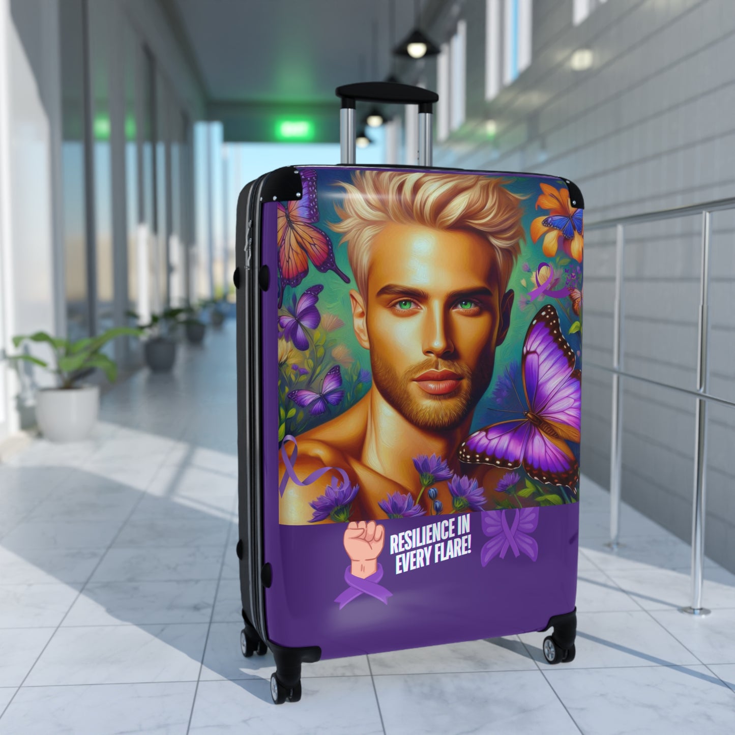 Lupus Thriver Suitcases #LT4