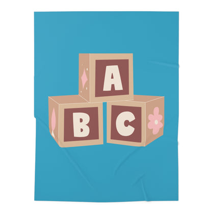 ABC Baby Swaddle Blanket #ABC1