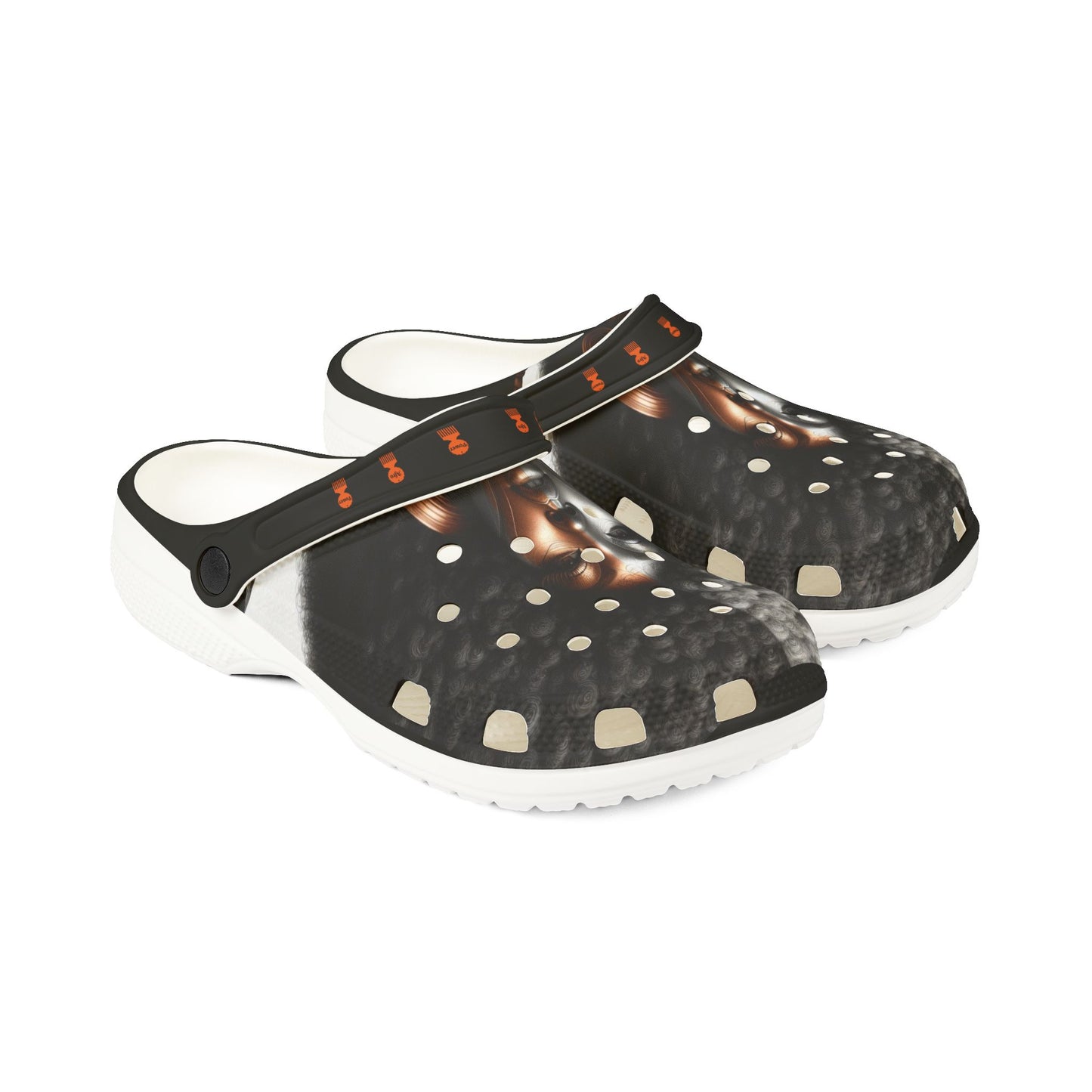 Afro Power EVA Foam Rubber Shoes (AOP) #AP12