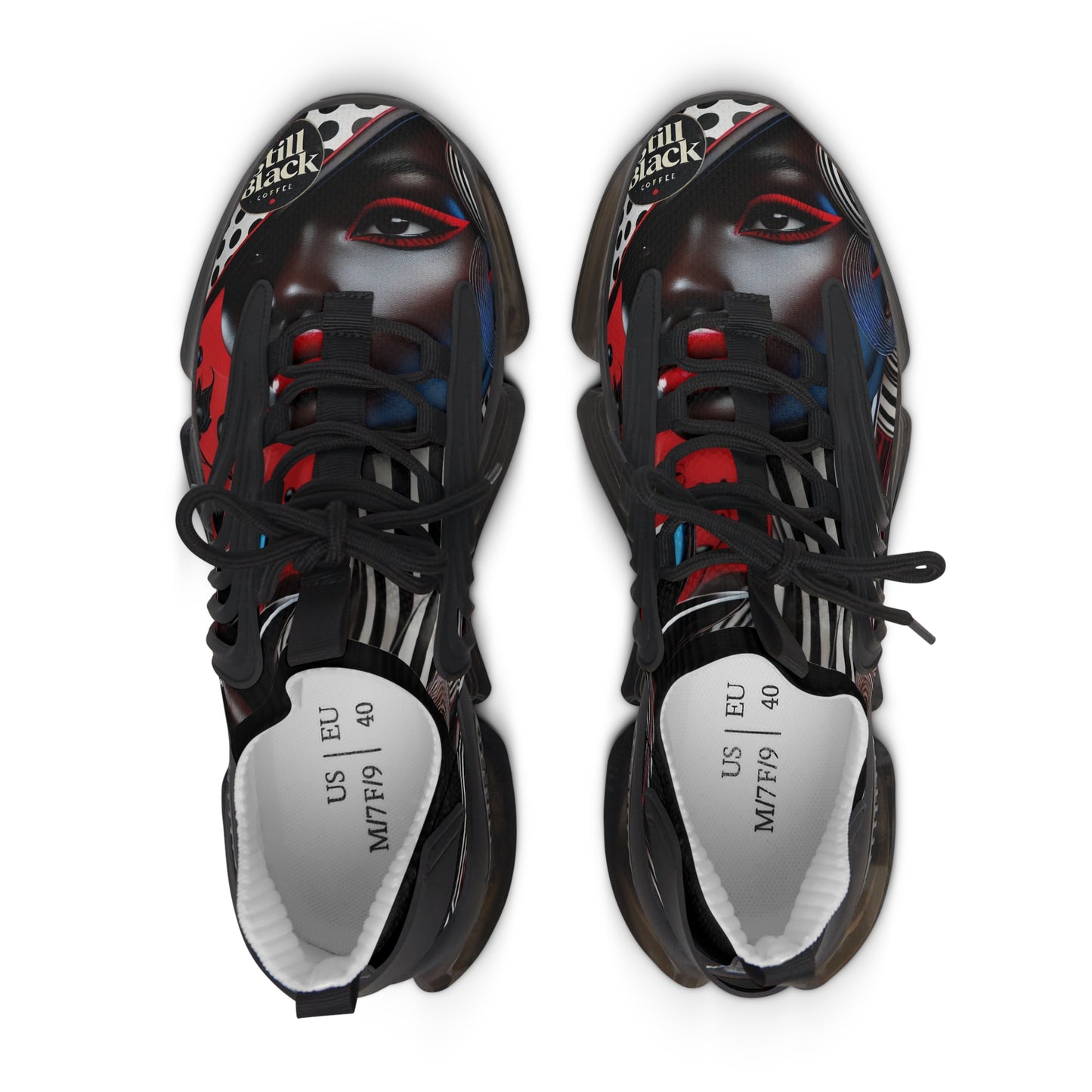 Still Black Women's Mesh Sneakers #SB20