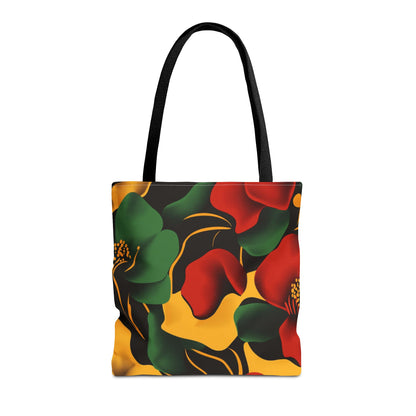 Vibrant Floral Tote Bag Trendy Shopping Tote Eco-Friendly Carry-All Perfect for Summer Gift for Her and Him