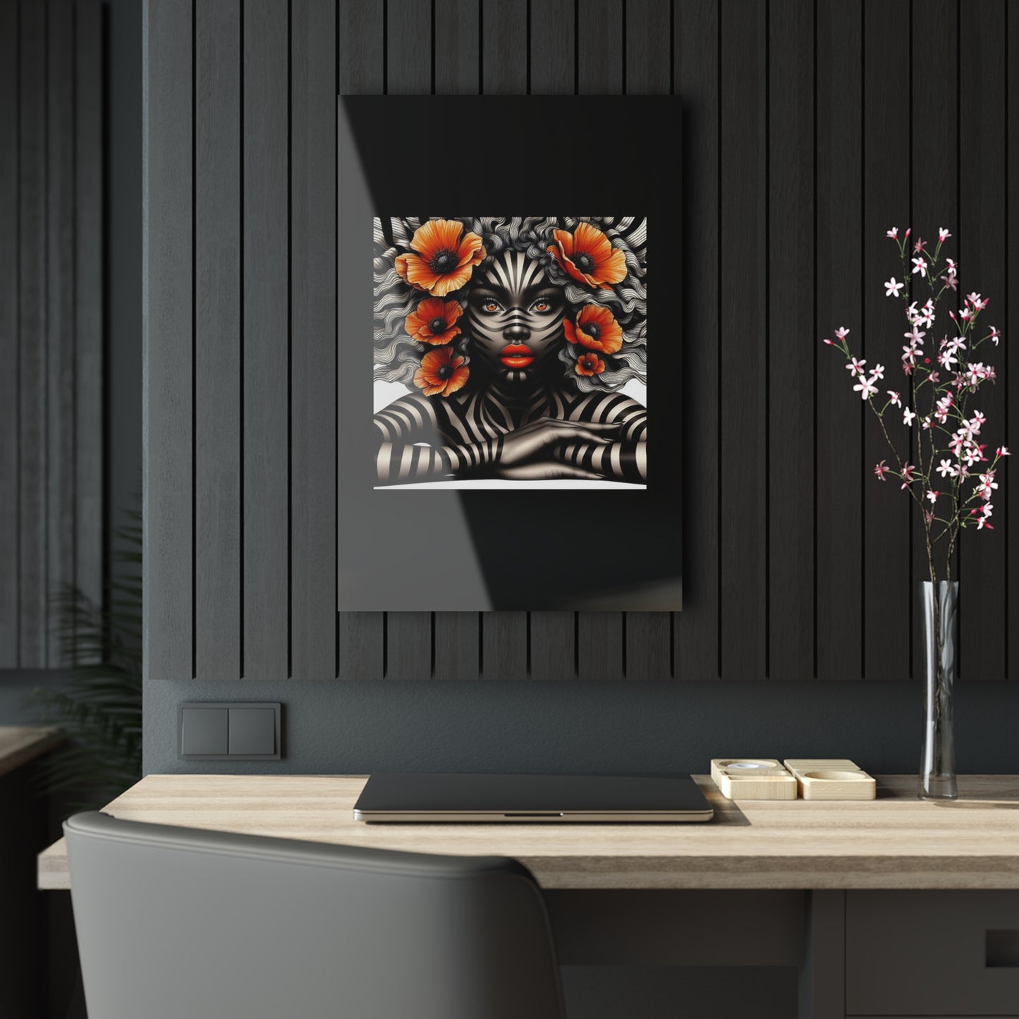 Zebra Fantasy Acrylic Prints #ZF24