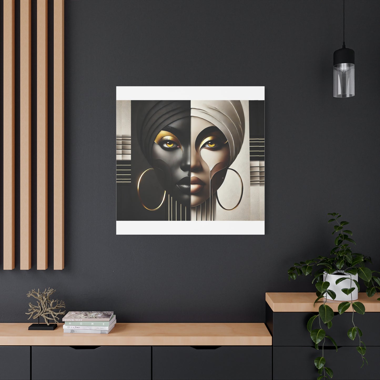 Duality Matte Canvas, Stretched, 1.25" #DLTY1