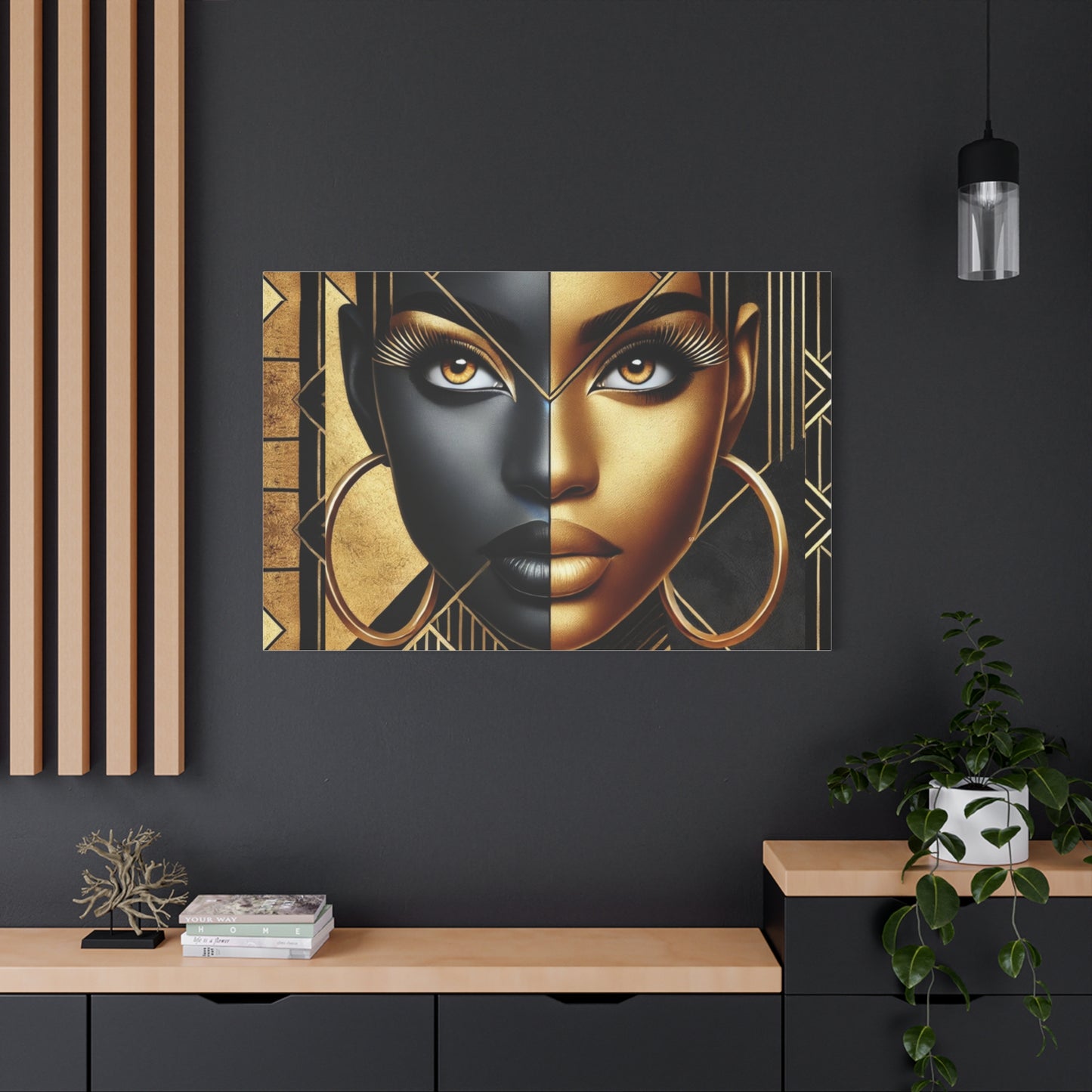 Amber Radiance Matte Canvas, Stretched, 1.25" #AR1