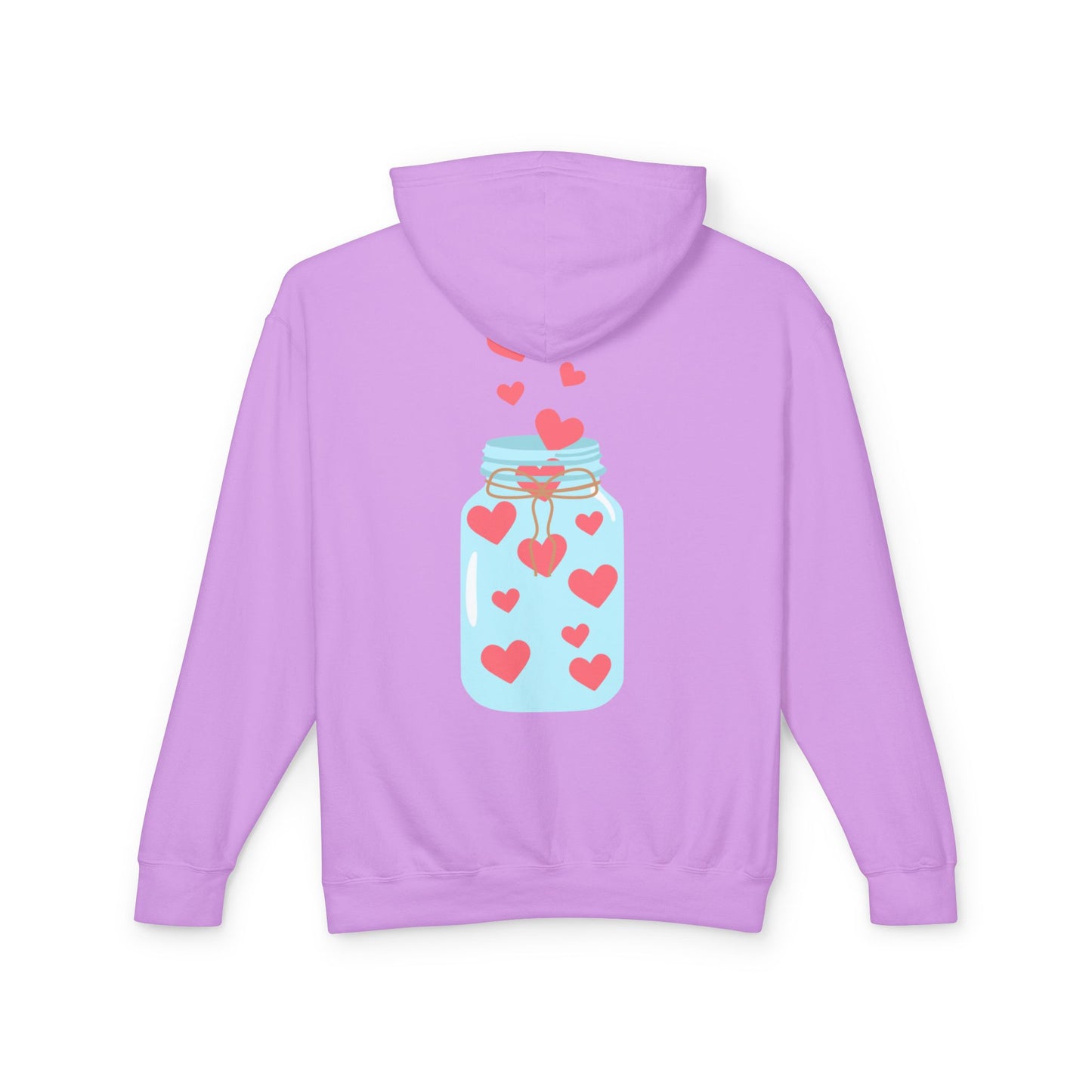Affirmations Unisex Lightweight Hooded Sweatshirt #AU5