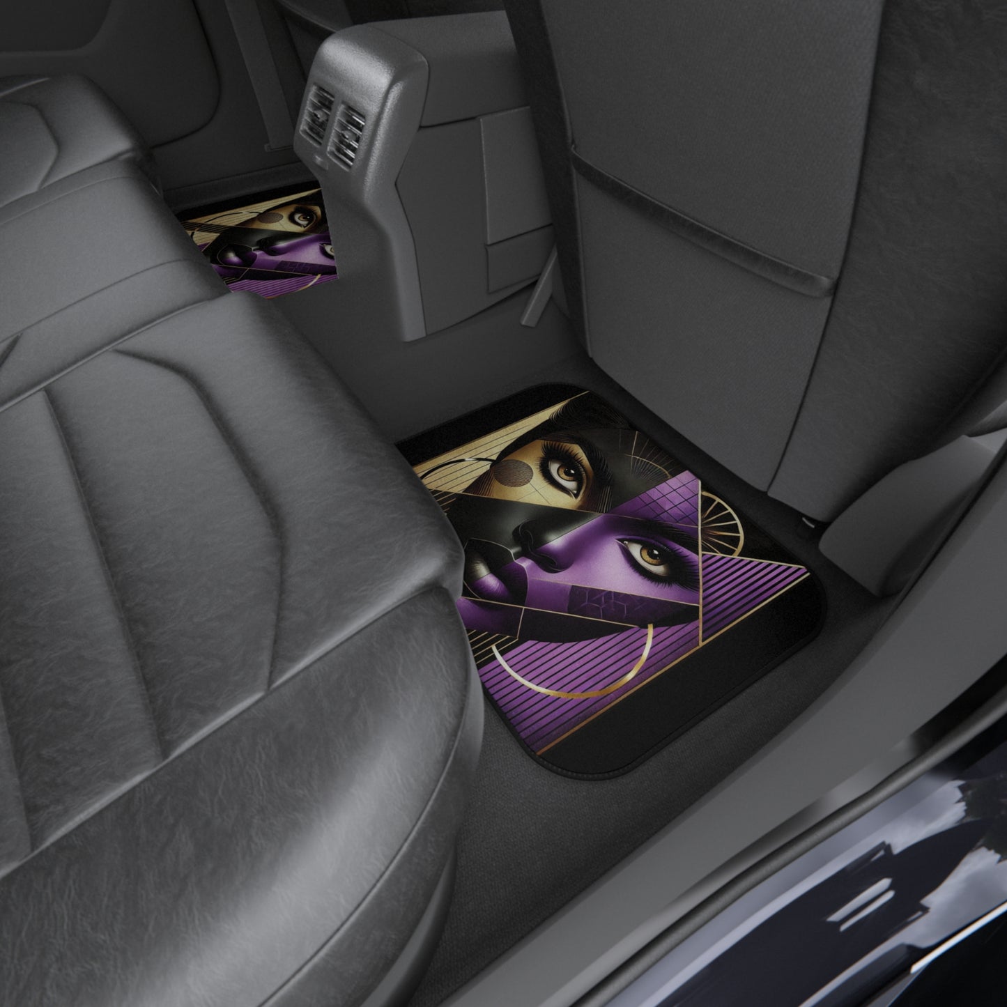 Abstract Beauty Car Mats (Set of 4) #AB2