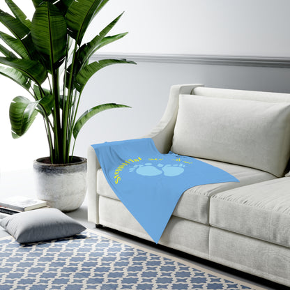 Stepping Into My Destiny Baby Swaddle Blanket #SID2