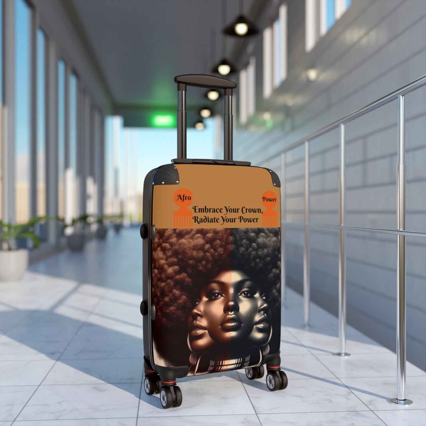 Afro Power Suitcases #AP7