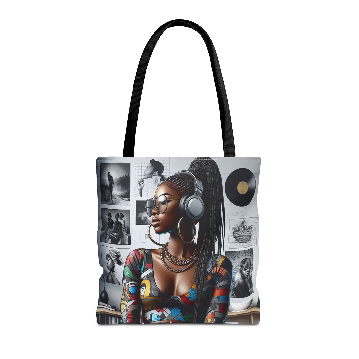 Feel The Music Tote Bag (AOP) #FM14