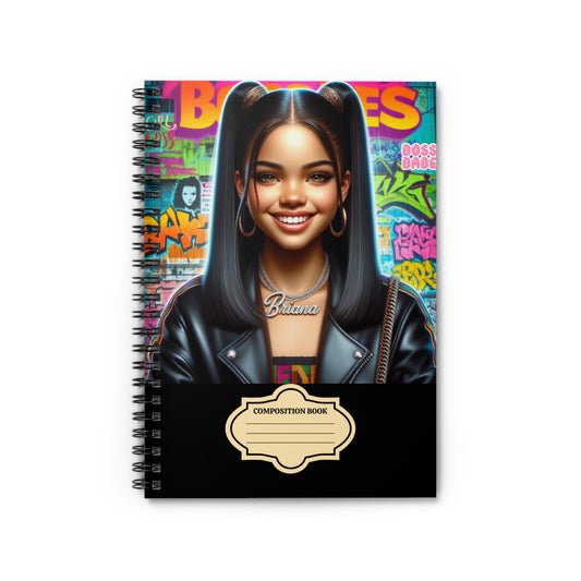 Back to School Affirmations Spiral Notebook - Ruled Line #39