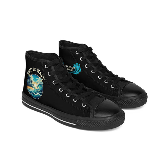 Life is Wavy Women's Classic Sneakers #LW2