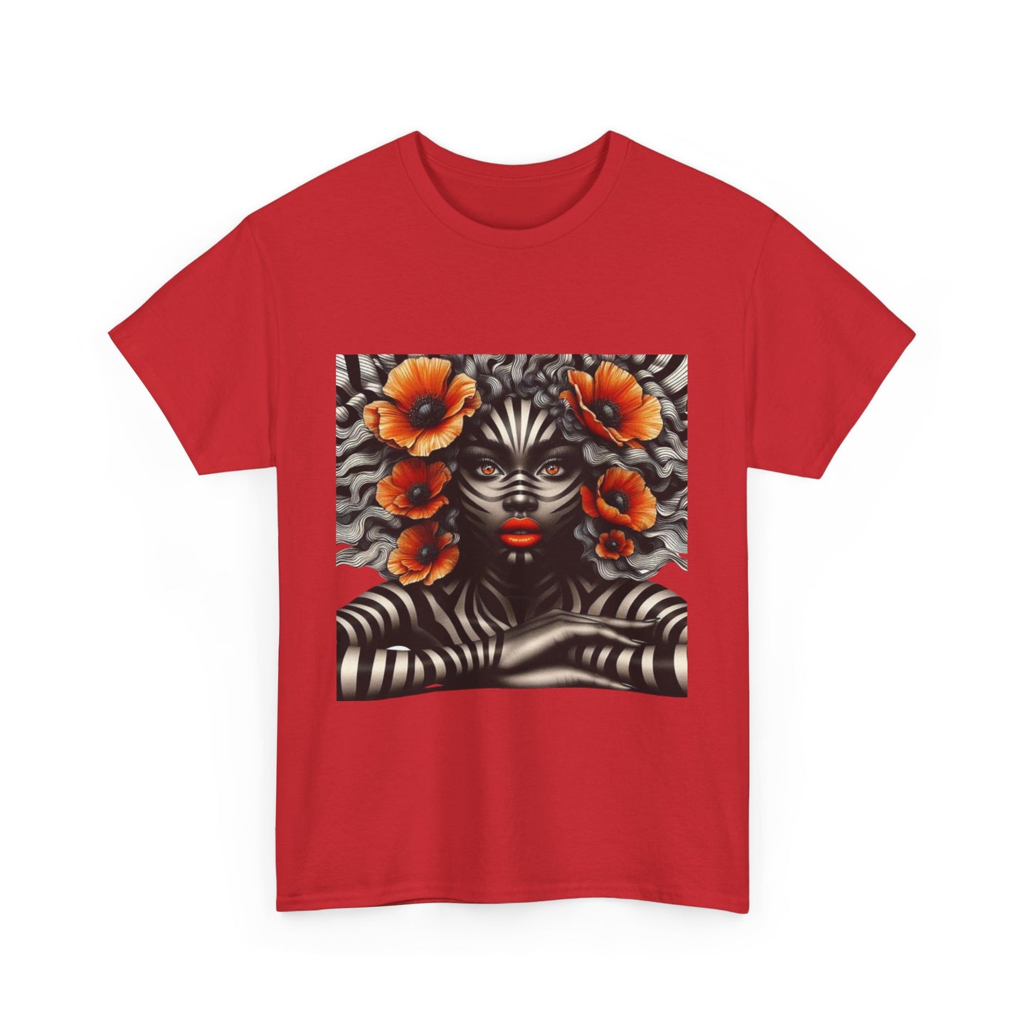Zebra Fantasy Unisex Heavy Cotton Tee #ZF18