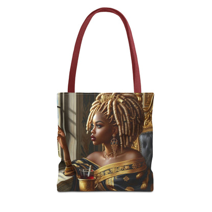 Sitting Queen Tote Bag (AOP) #T6