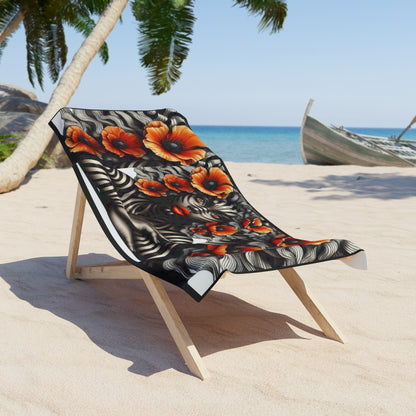 Zebra Fantasy Beach Towel #ZF28