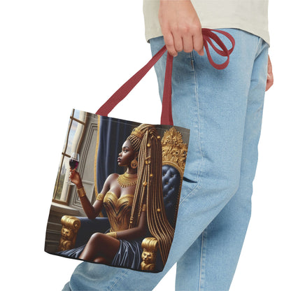 Sitting Queen Tote Bag (AOP) #T6