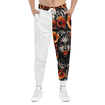 Zebra Fantasy Athletic Unisex Joggers (AOP) #ZF11