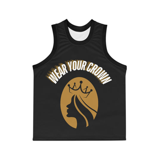 Wear Your Crown Unisex Basketball Jersey (AOP) #23