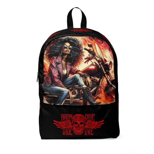 Born To Ride Unisex Classic Backpack #13M
