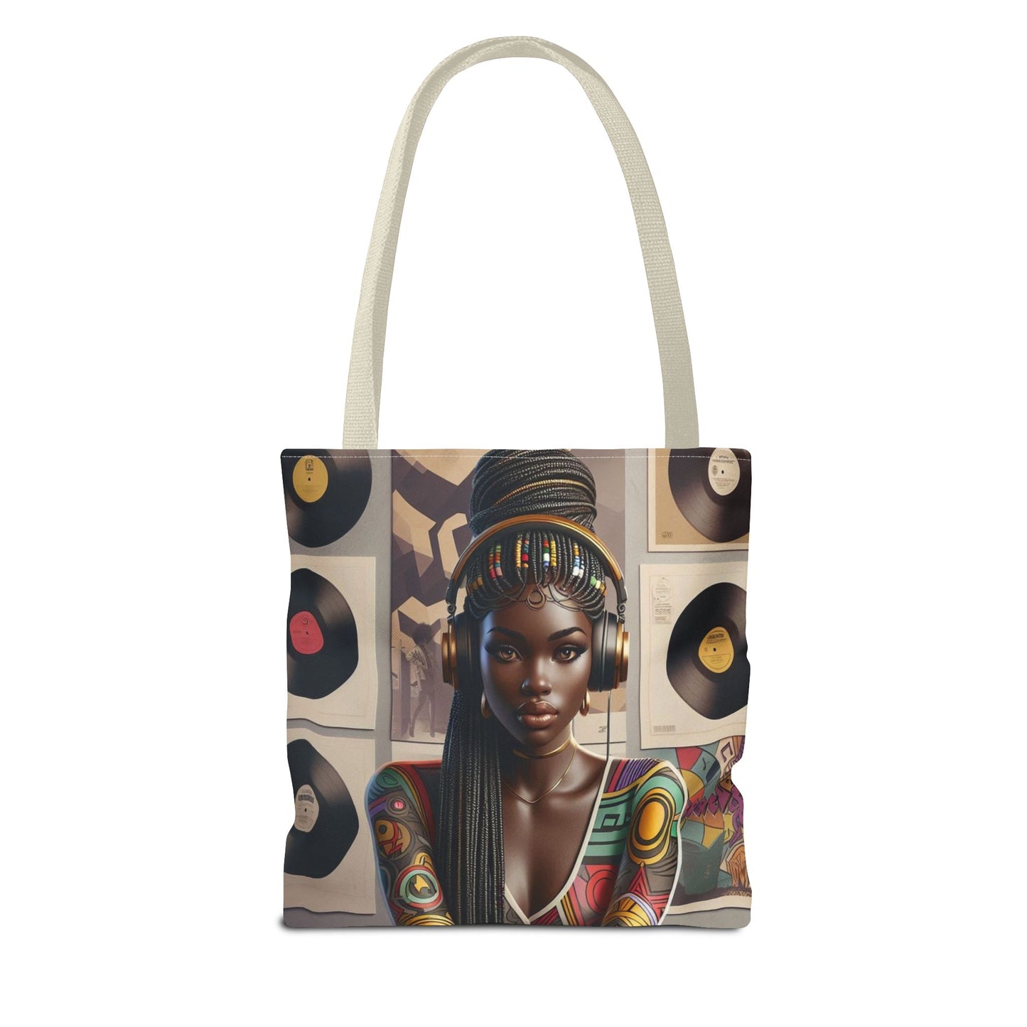 Feel The Music Tote Bag (AOP) #FM10