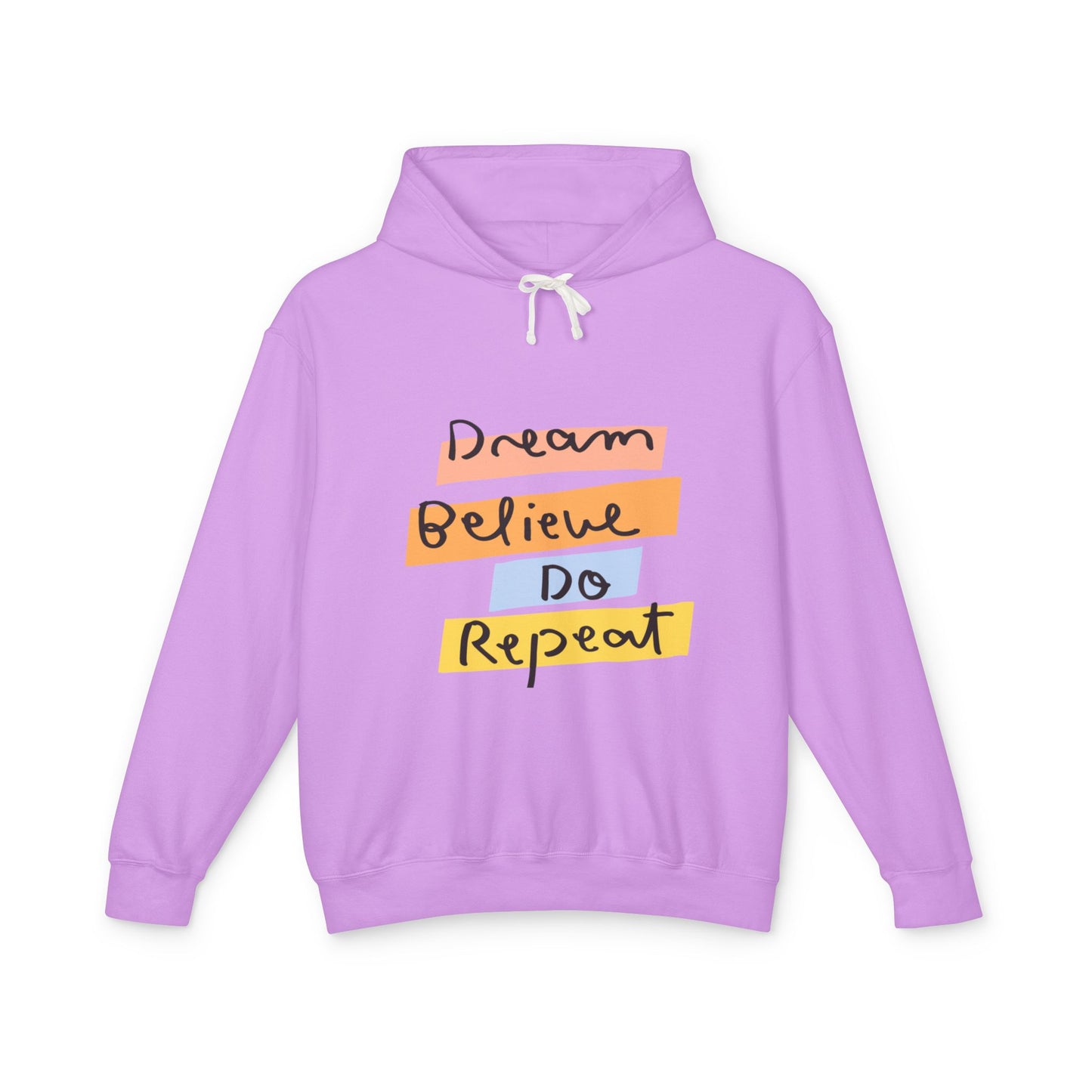 Affirmations Unisex Lightweight Hooded Sweatshirt #AU2