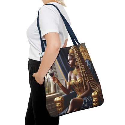 Sitting Queen Tote Bag (AOP) #T6