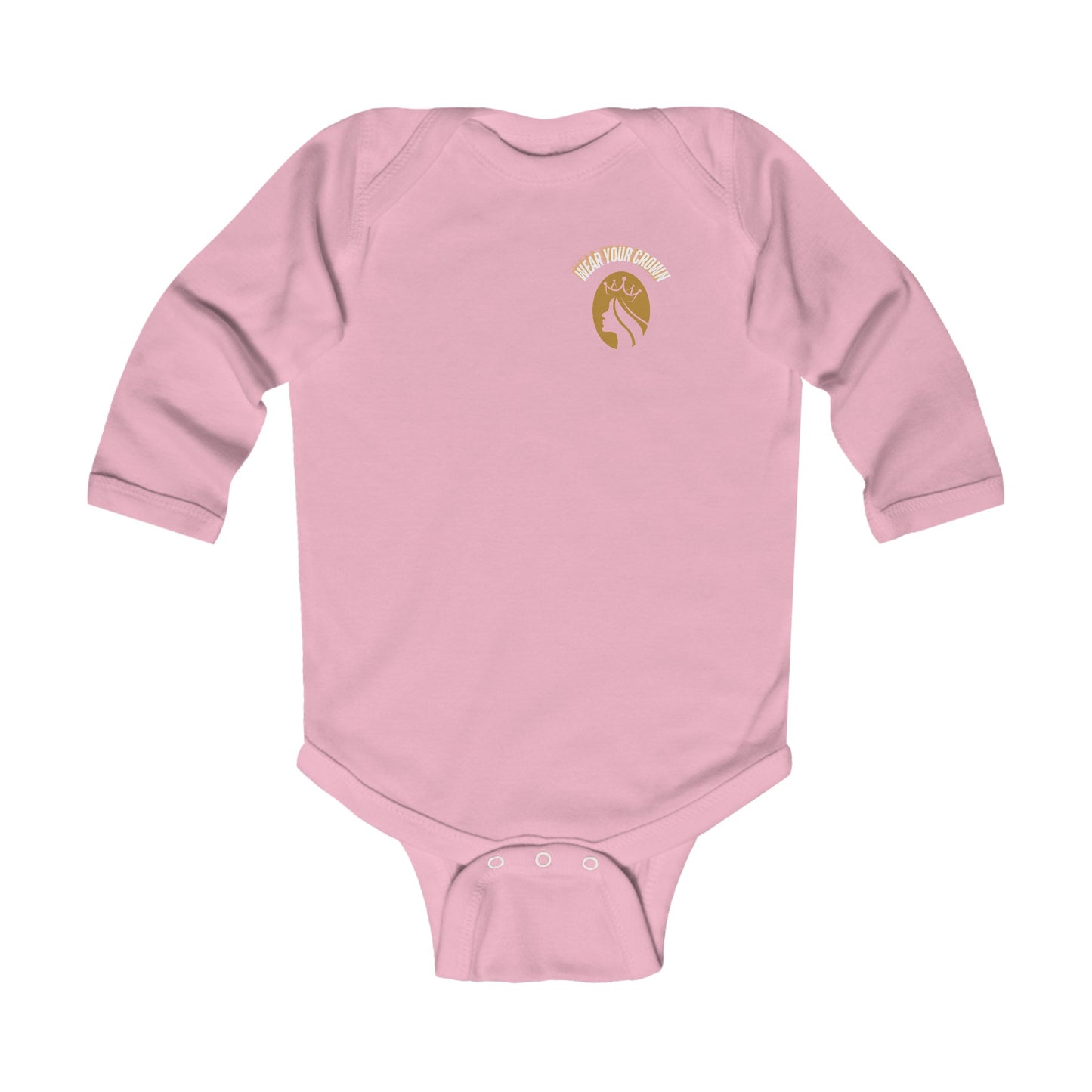 Wear Your Crown Infant Long Sleeve Bodysuit #23IU