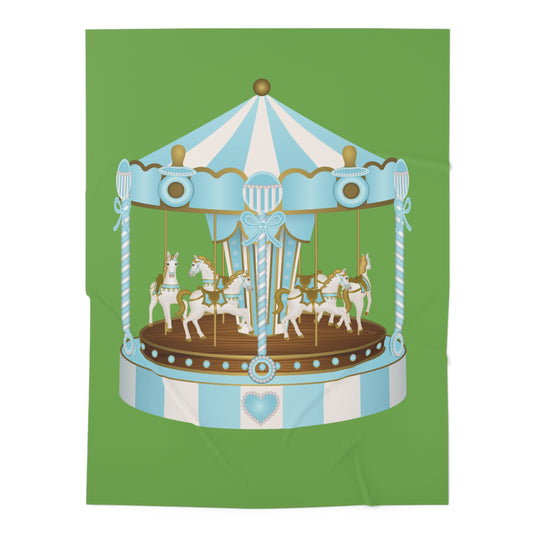 Merry Go Around Baby Swaddle Blanket #MGA1