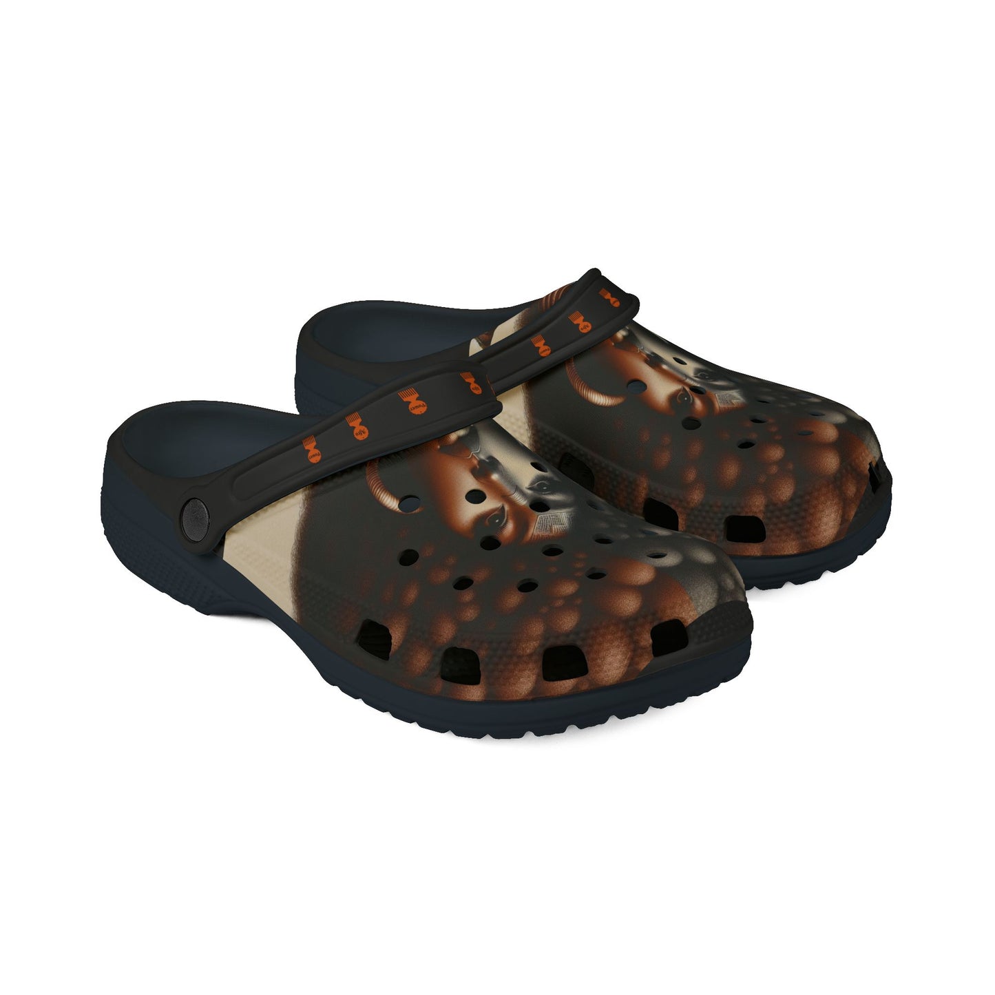 Afro Power EVA Foam Rubber Shoes (AOP) #AP5