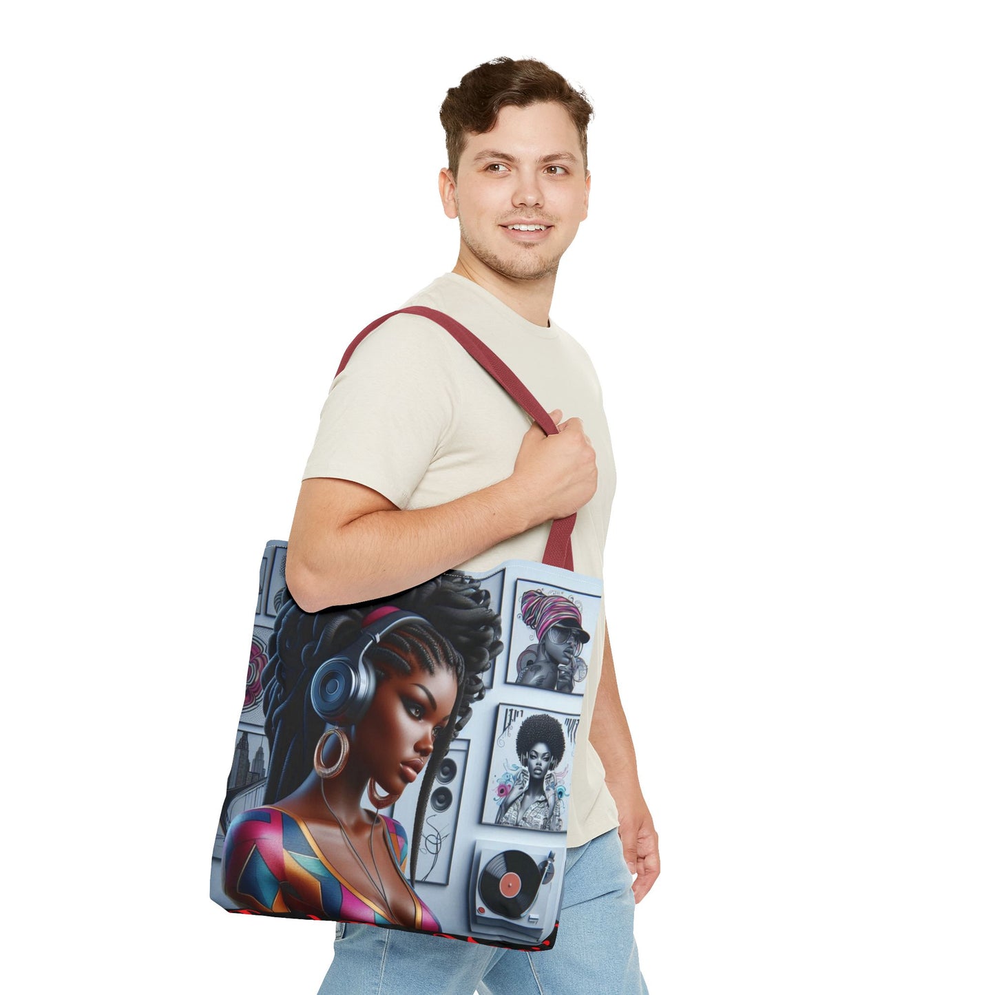 Feel The Music Tote Bag (AOP) #FM12