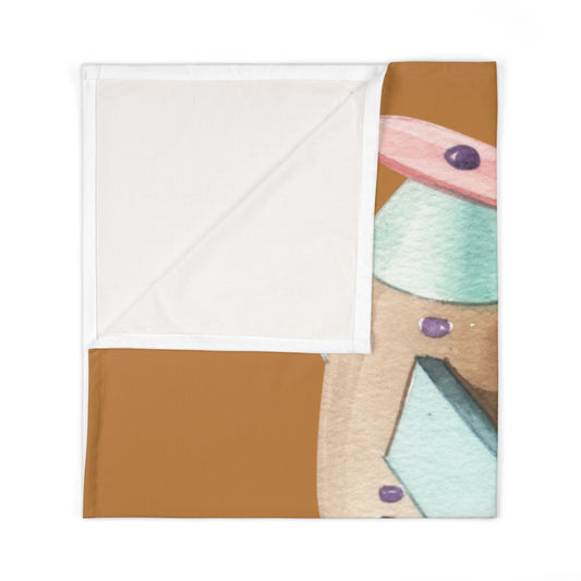Train Baby Swaddle Blanket #TR1