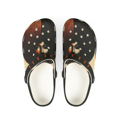 Afro Power EVA Foam Rubber Shoes (AOP) #AP1