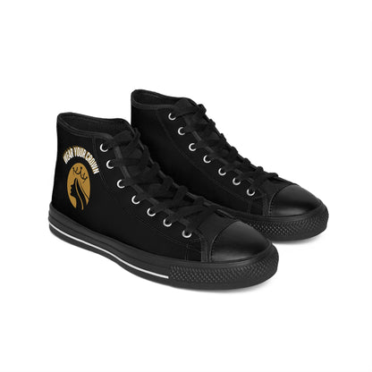 Queen-Wear Your Crown Women's Classic Sneakers #23.A