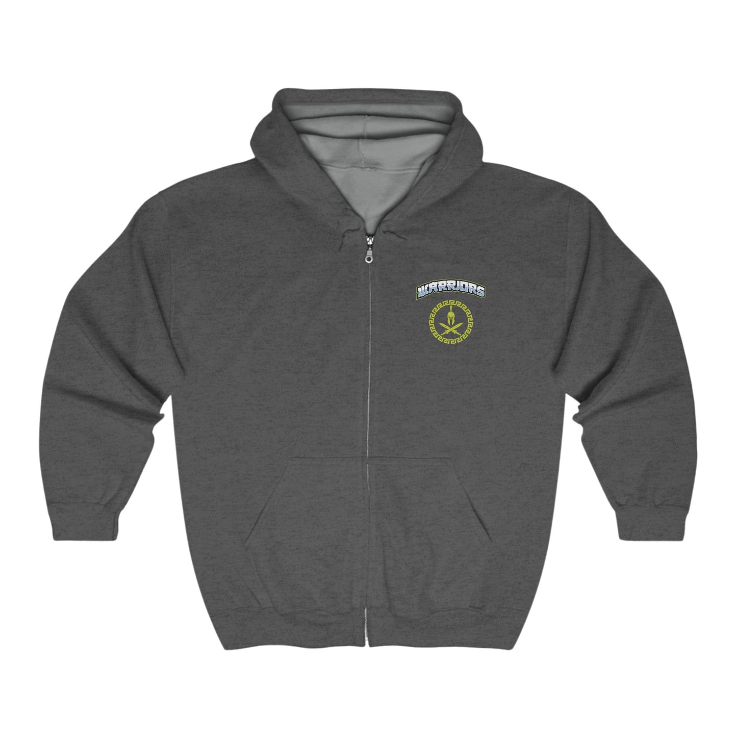 Warriors Unisex Heavy Blend™ Full Zip Hooded Sweatshirt #1U