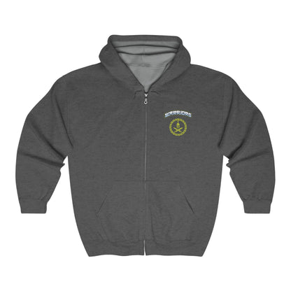 Warriors Unisex Heavy Blend™ Full Zip Hooded Sweatshirt #1U