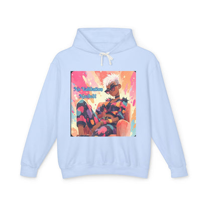 Empowering Affirmations Lightweight Hoodie, Inspirational Sweatshirt, Self Love