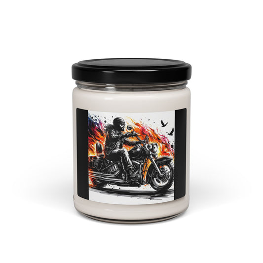 Born To Ride Scented Soy Candle, 9oz #13M