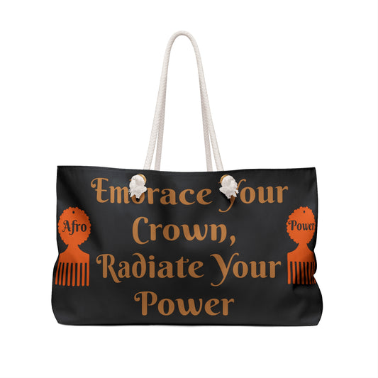 Afro Power Weekender Bag #AP8
