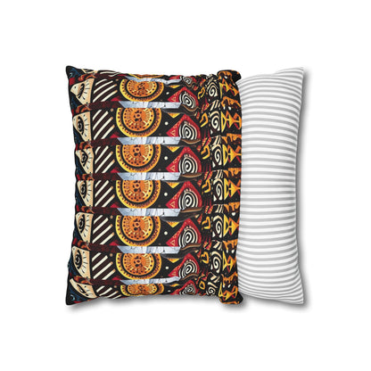 Cracked Beauty Spun Polyester Square Pillowcase #CB3