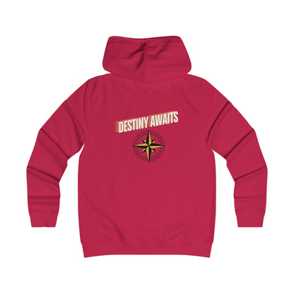 Destined For Greatness Girlie College Hoodie #1