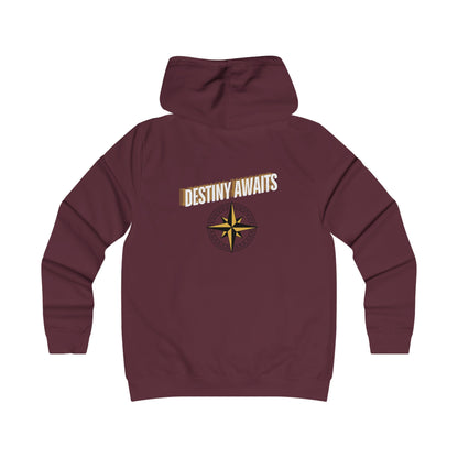 Destined For Greatness Girlie College Hoodie #1