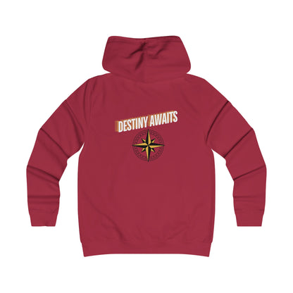 Destined For Greatness Girlie College Hoodie #1
