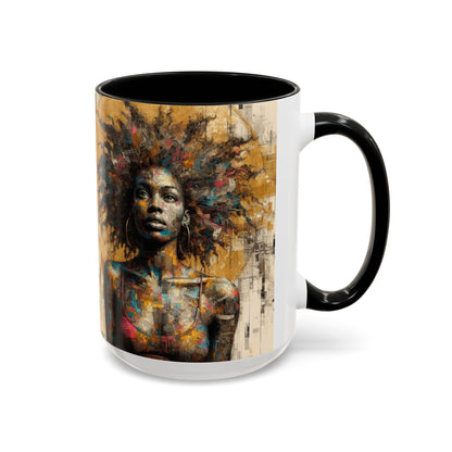 Afrocentric Accent Coffee Mug (11, 15oz) #AACM1