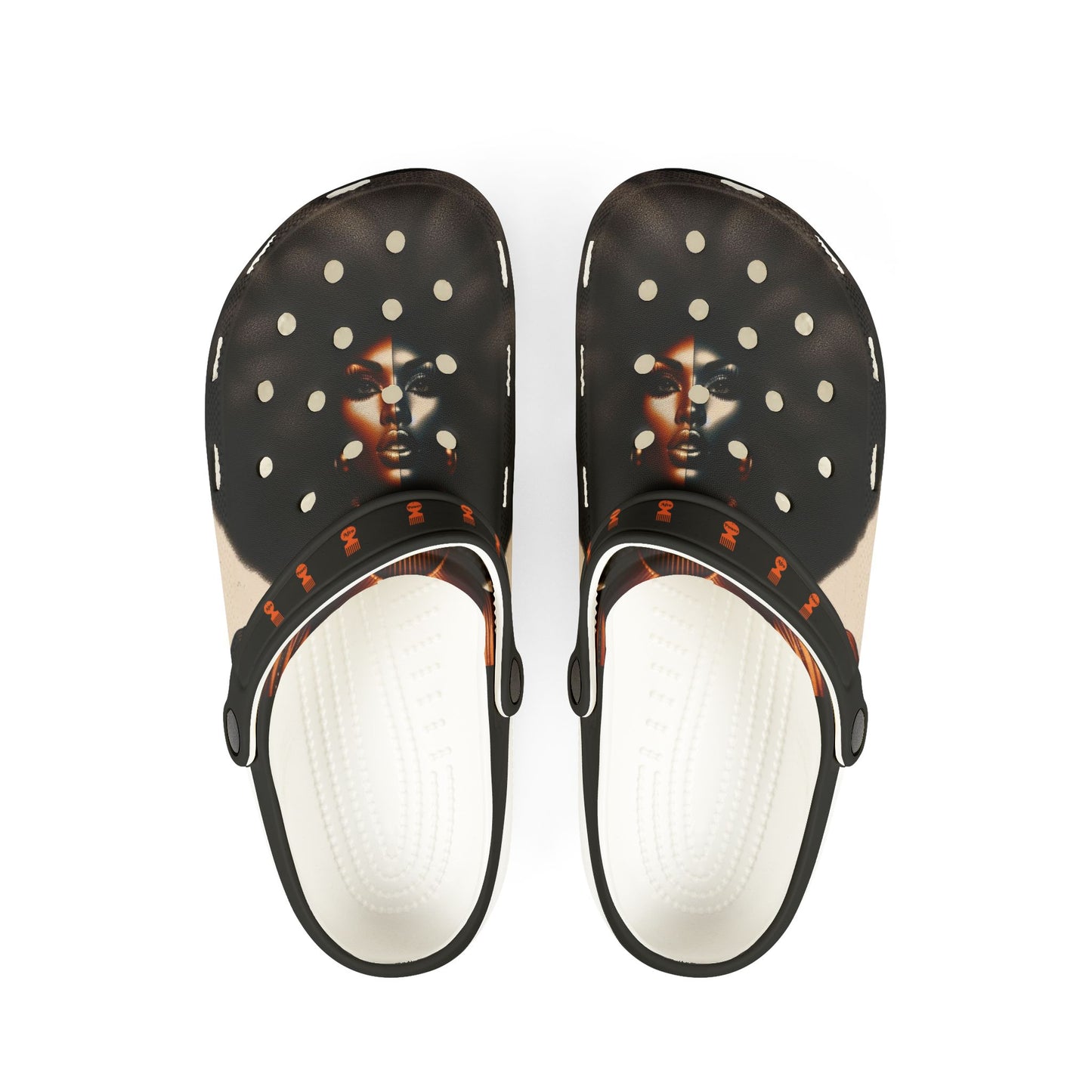 Afro Power EVA Foam Rubber Shoes (AOP) #AP4