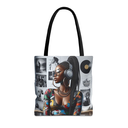 Feel The Music Tote Bag (AOP) #FM9