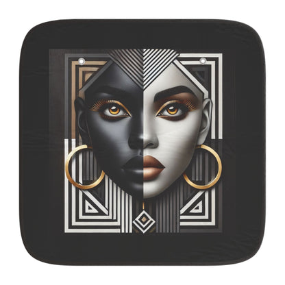 Abstract Beauty Copy of Harlem in the Night Car Sun Shades #AB1