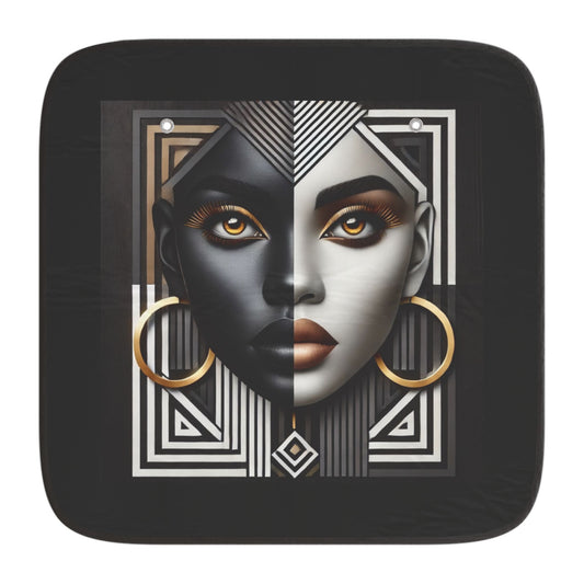 Abstract Beauty Copy of Harlem in the Night Car Sun Shades #AB1
